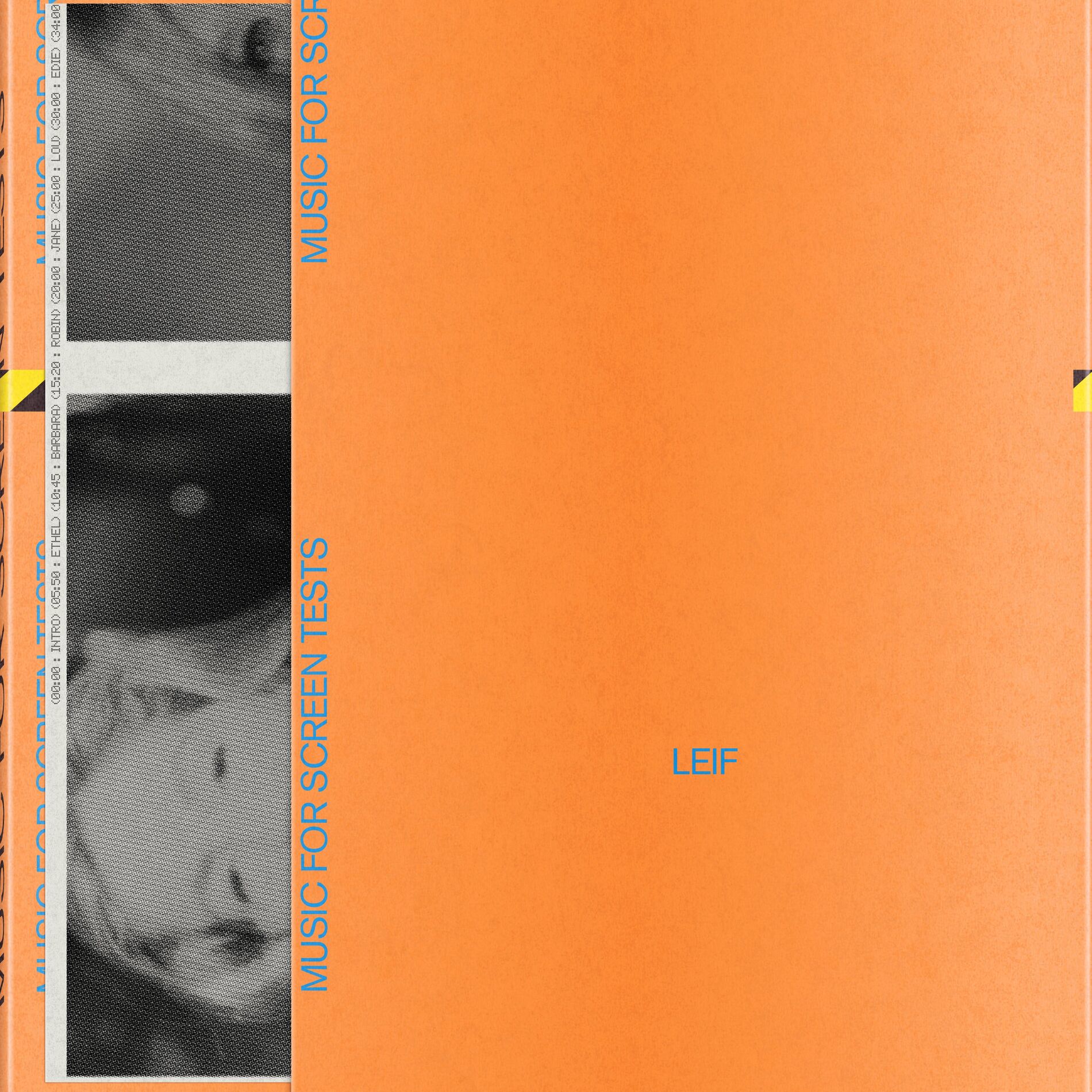 Album cover of Music for Screen Tests