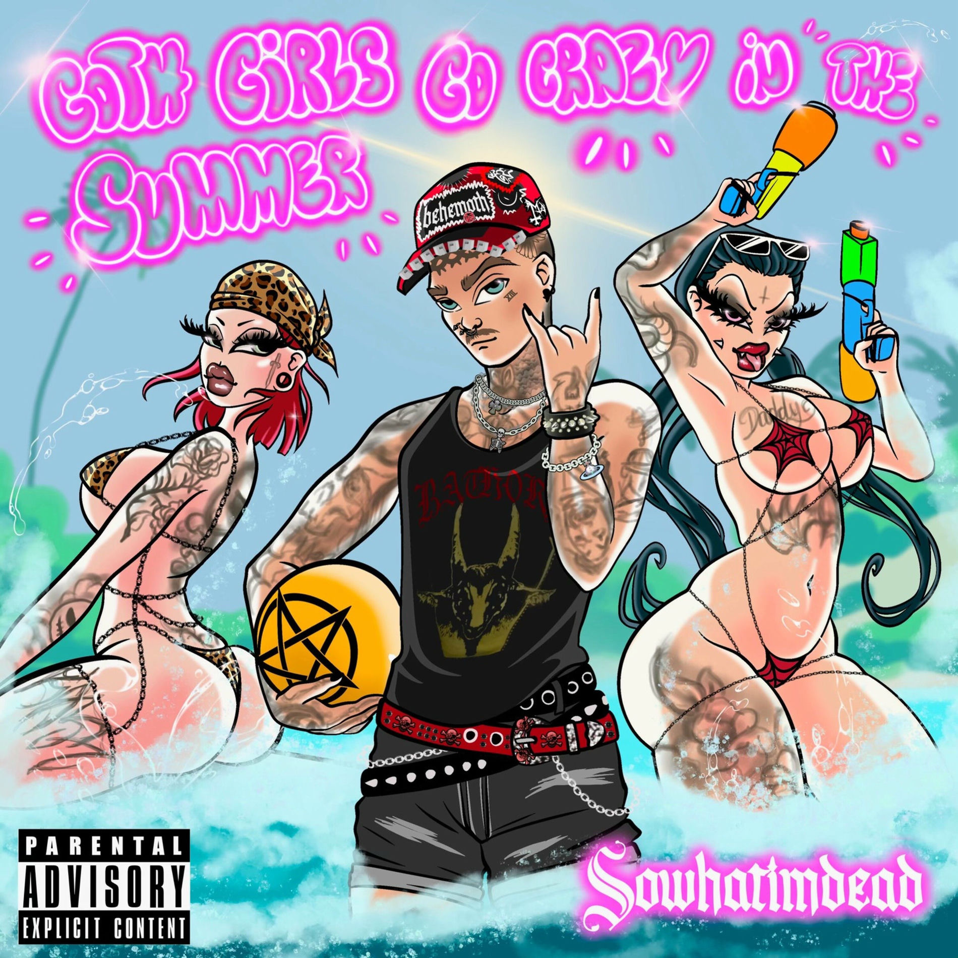Album cover of Goth Girls Go Crazy In The Summer