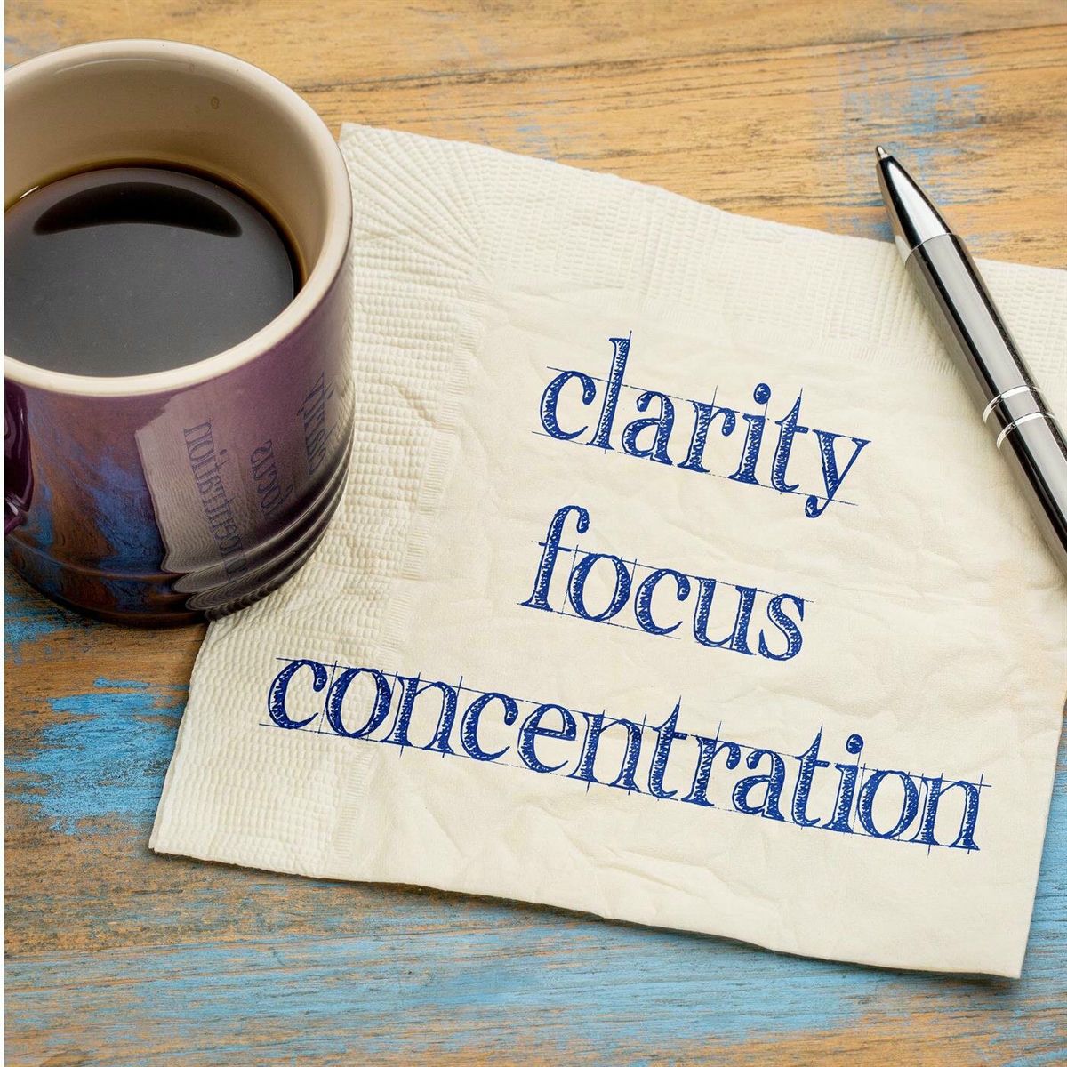 Album cover of clarity focus concentration