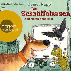 Cover of Die Schnüffelnasen - 3 tierische Abenteuer (Gekürzte Fassung)