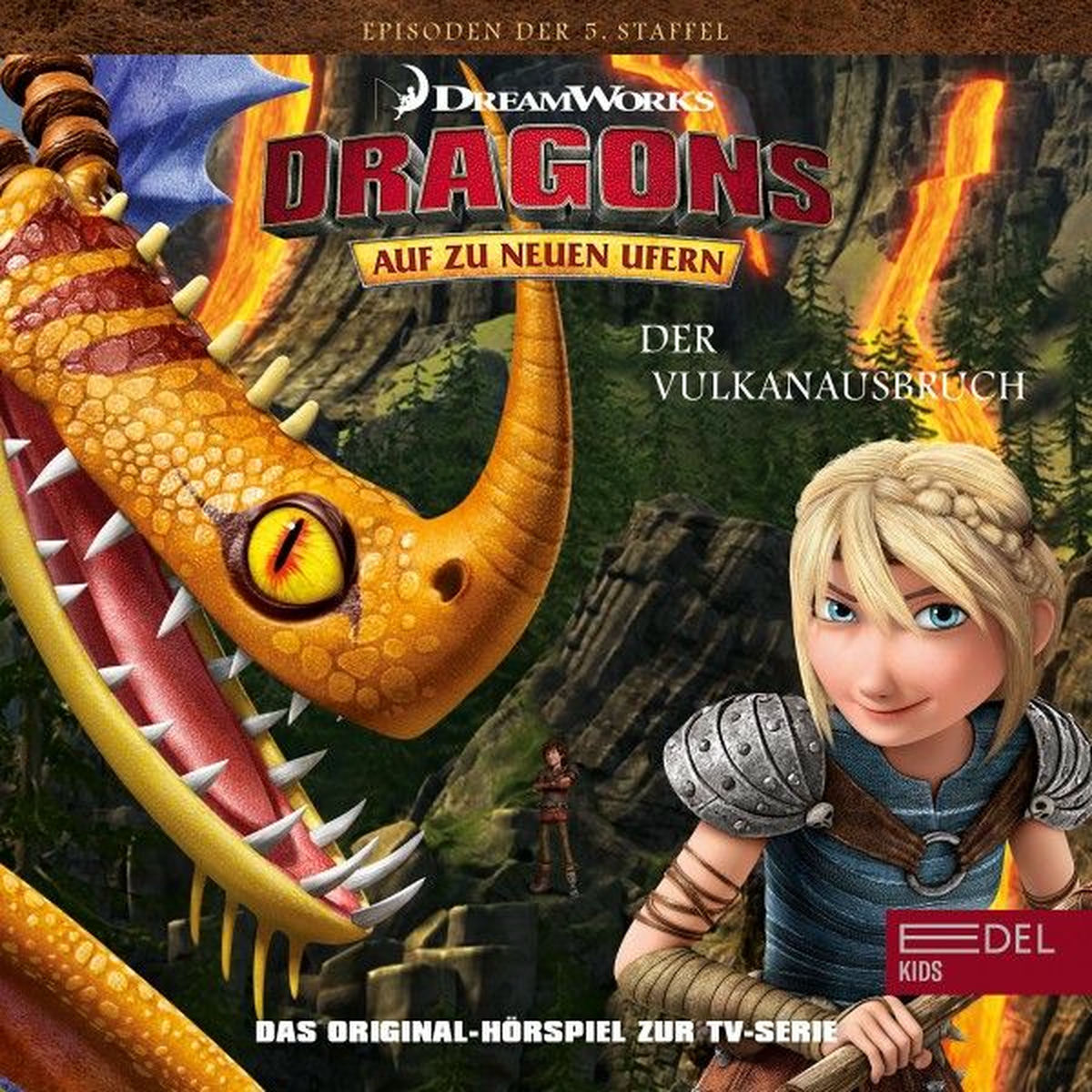 Album cover of Folge 46: Der Vulkanausbruch / Der Sandspucker (Das Original-Hörspiel zur TV-Serie)