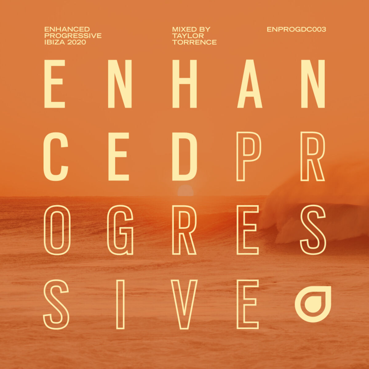 Album cover of Enhanced Progressive Ibiza 2020, mixed by Taylor Torrence