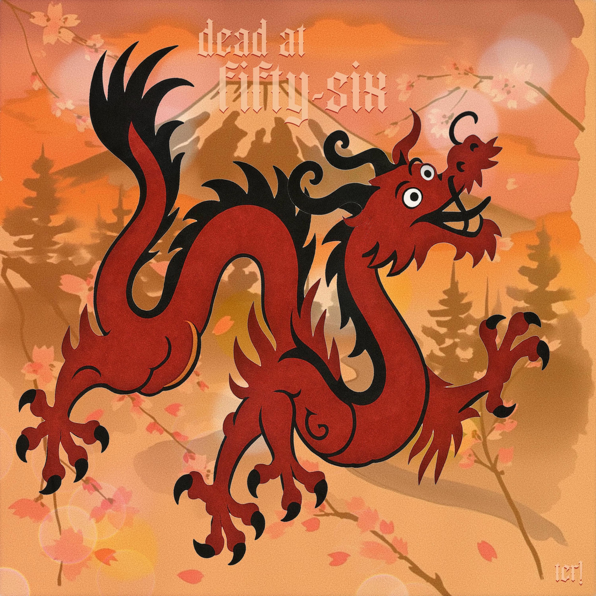 Album cover of dead at fifty-six