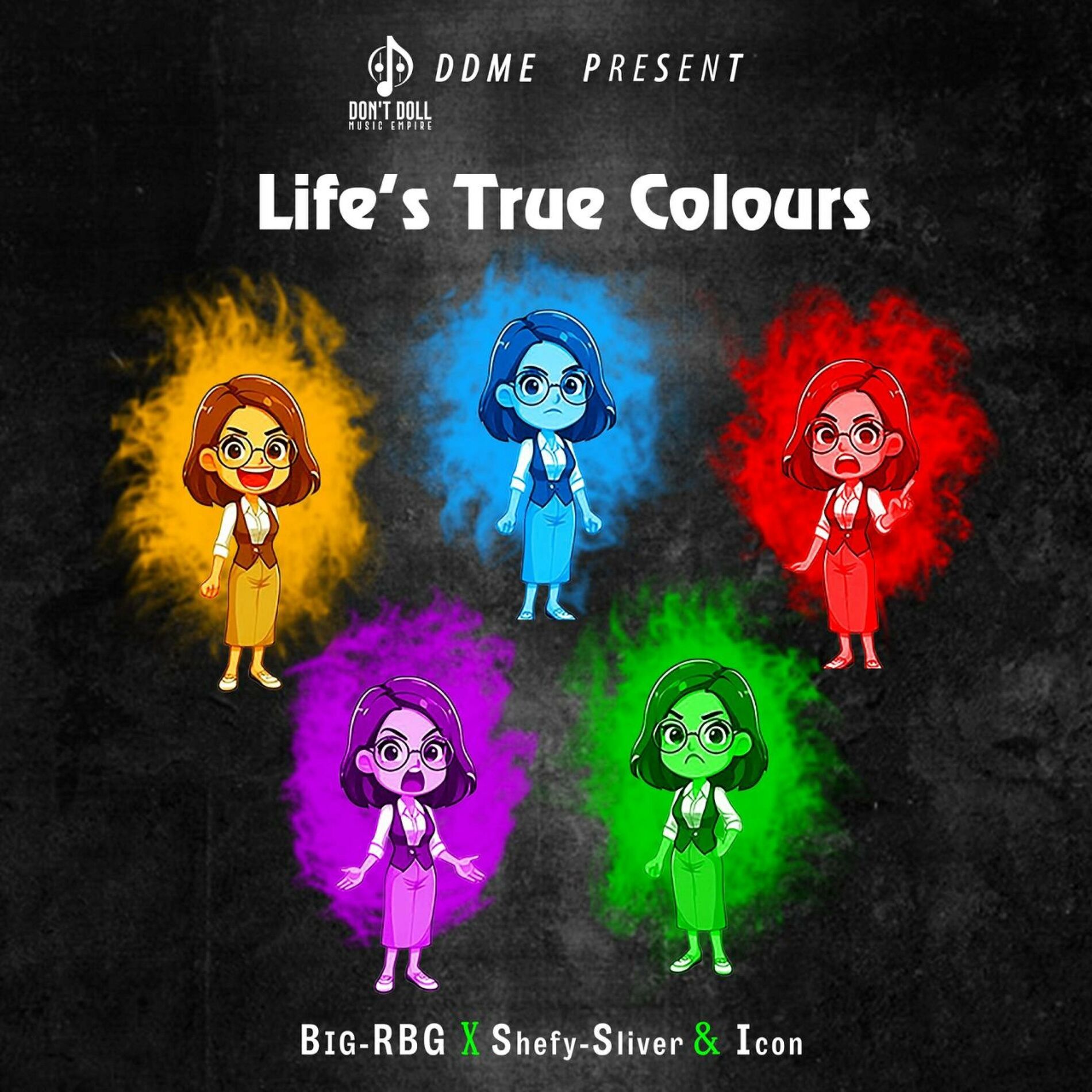 Album cover of Life's True Colours (feat. Shefy Silver & Icon)