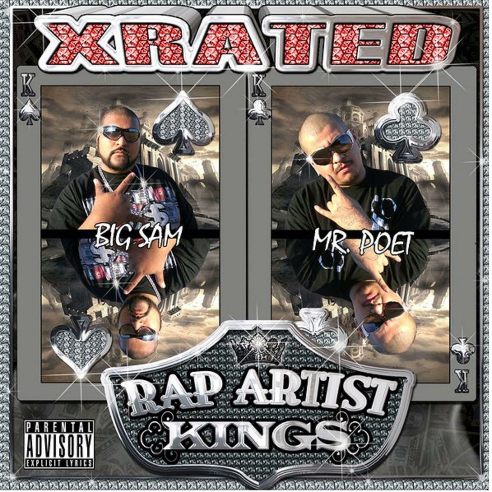 Album cover of XRATED-Rap Artist Kings