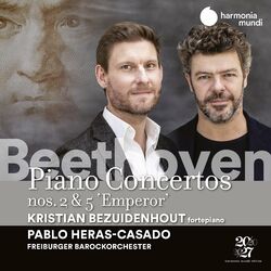 Cover of Beethoven: Piano Concertos Nos. 2 & 5 "Emperor"