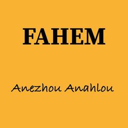 Cover of Anezhou Anahlou