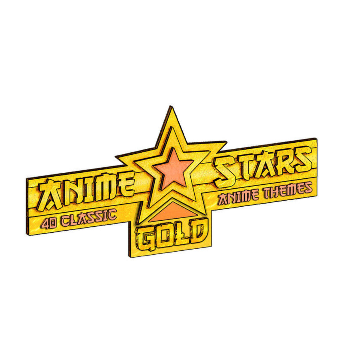 Album cover of Anime Stars Gold - 40 Anime Anthems