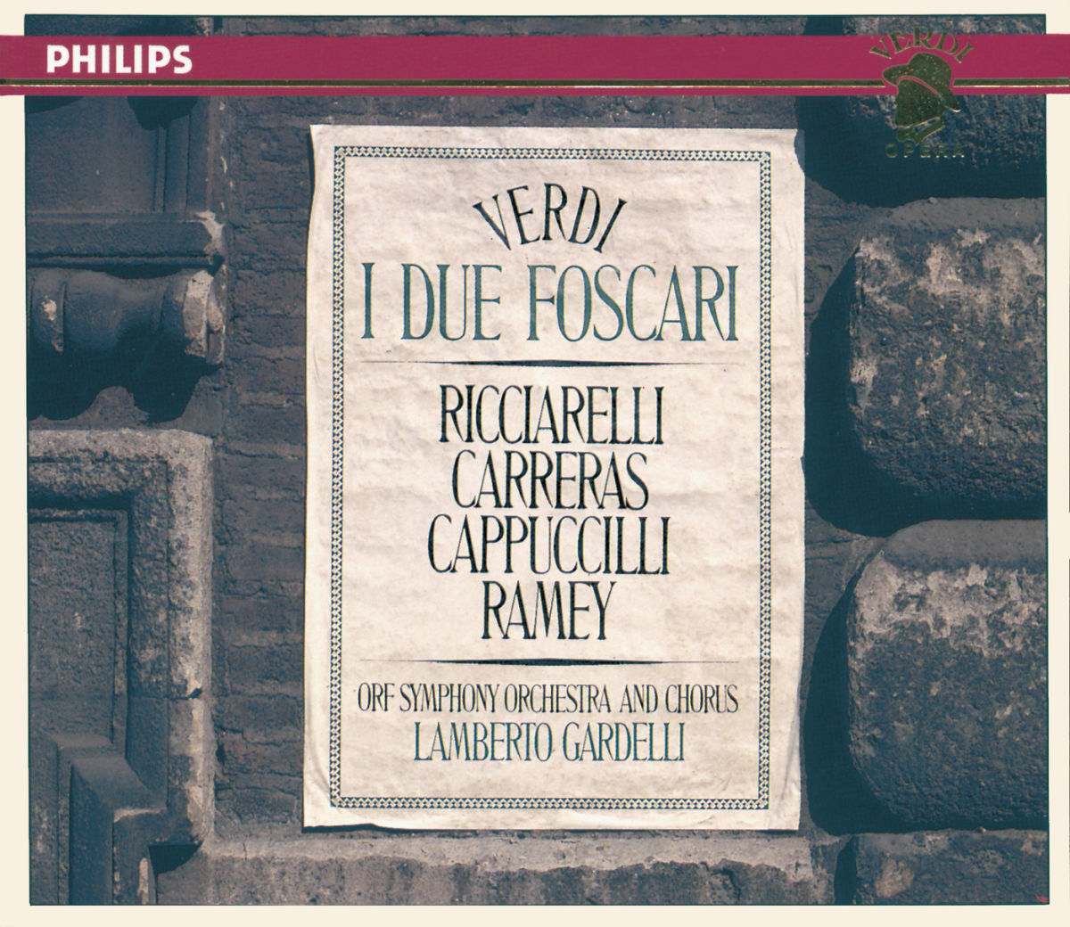 Album cover of I due Foscari / Act 1 : Verdi: I due Foscari / Act 1: Duetto: 