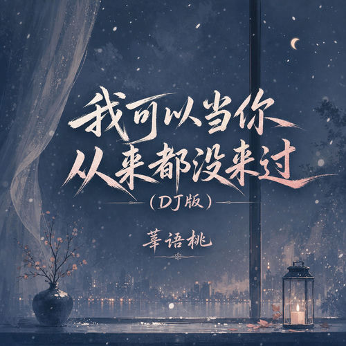 我可以当你从来都没来过