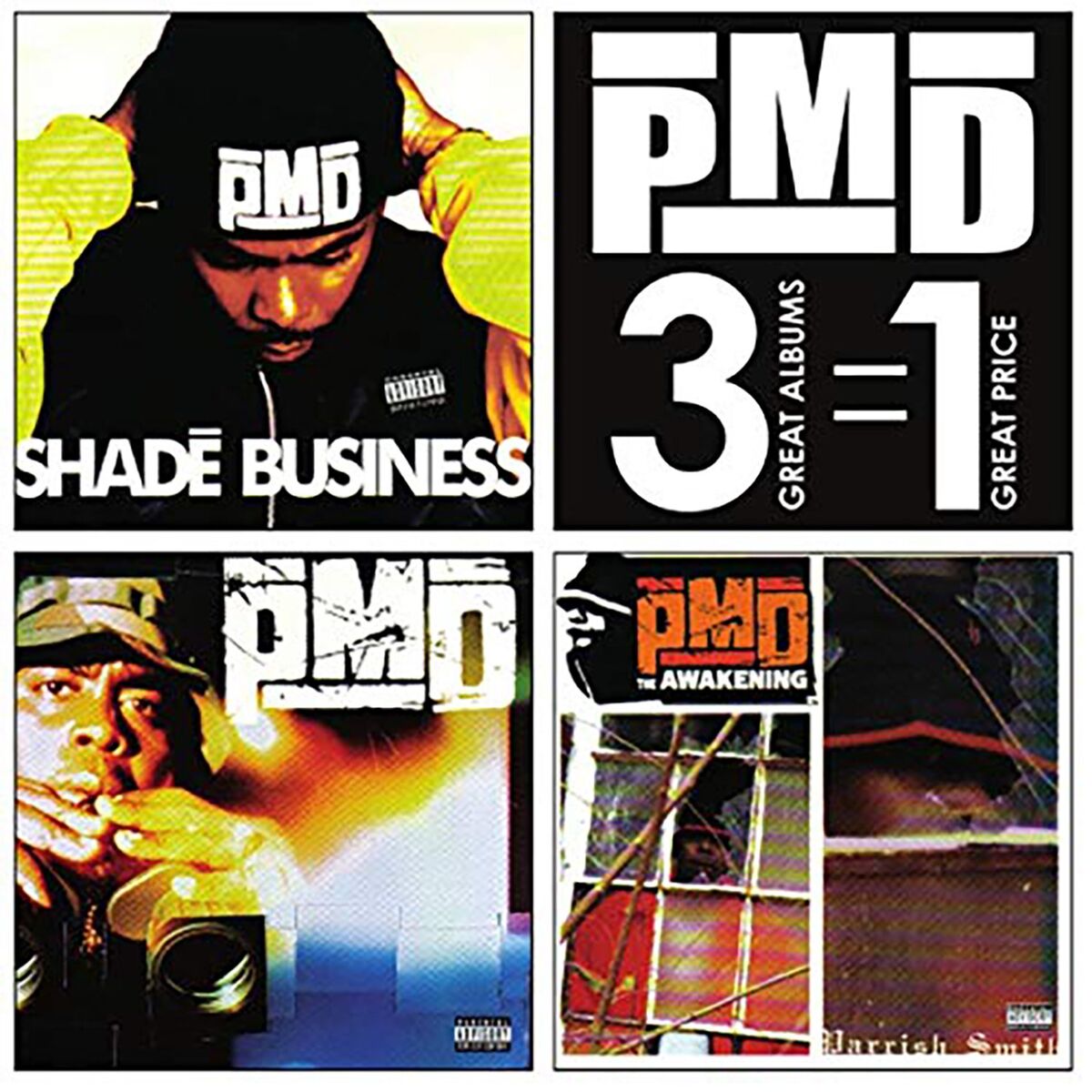 Album cover of Shade Business / Bu$ine$$ Is Bu$ine$$ / The Awakening (EPMD Presents Parish 