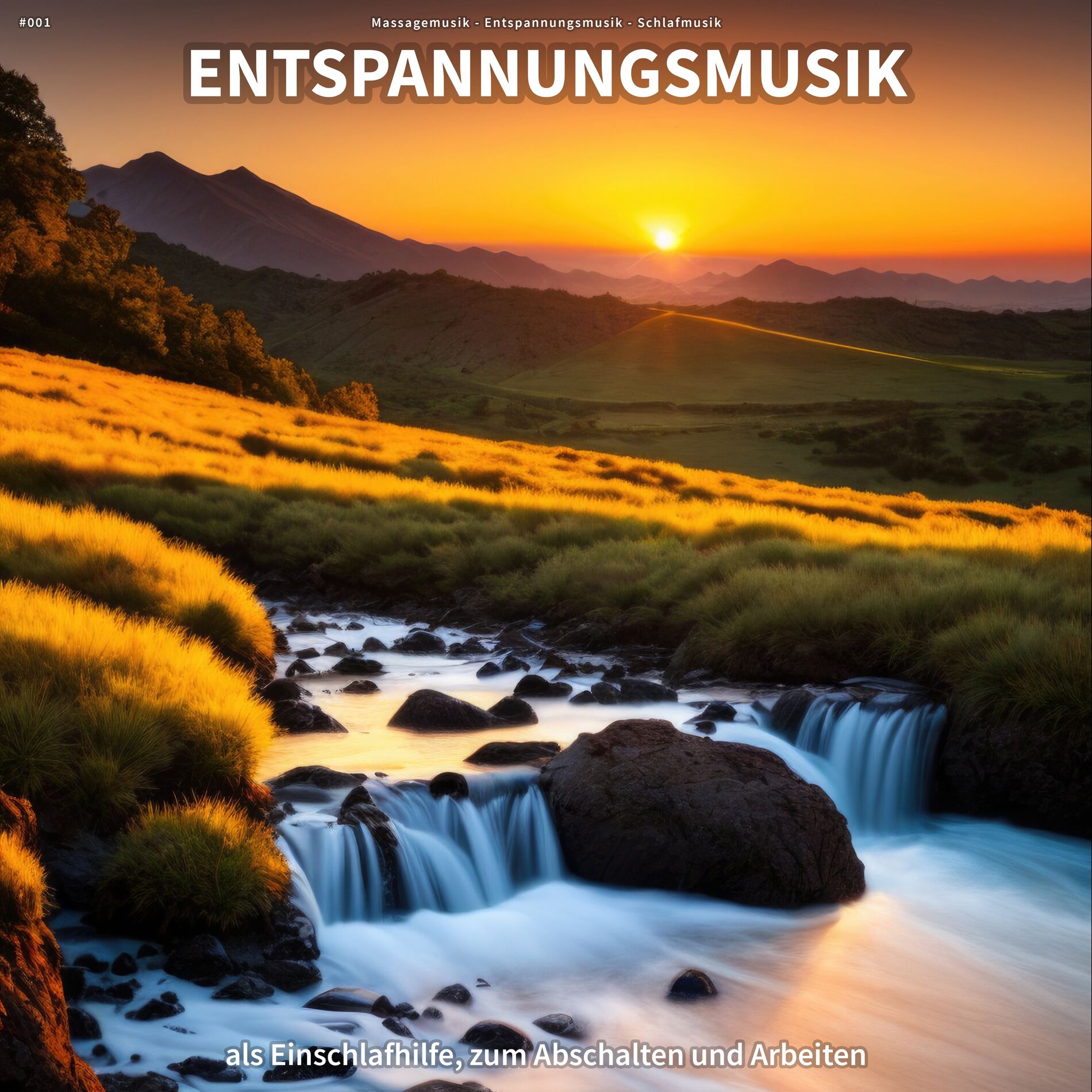Album cover of #001 Entspannungsmusik als Einschlafhilfe, zum Abschalten und Arbeiten