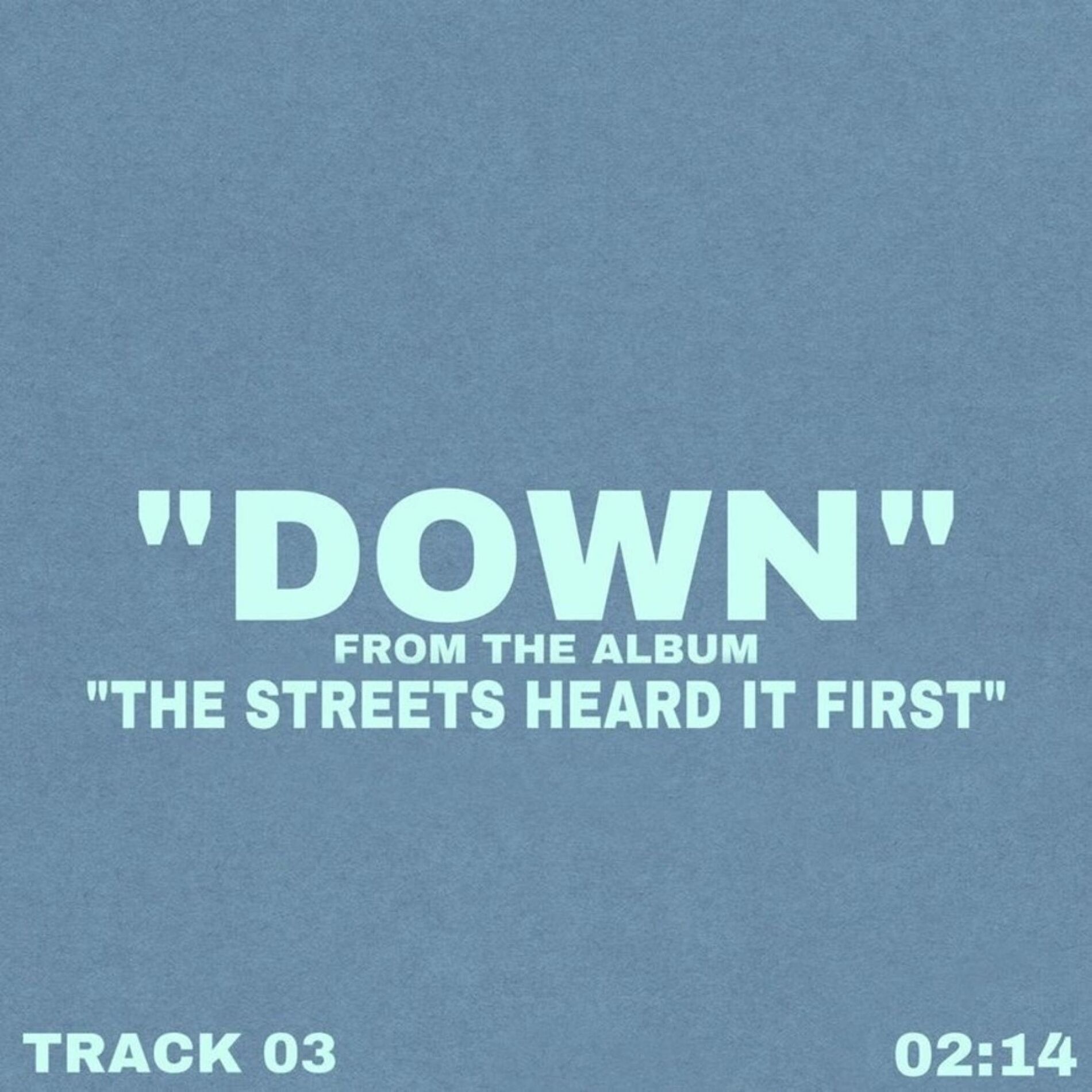 Album cover of Down