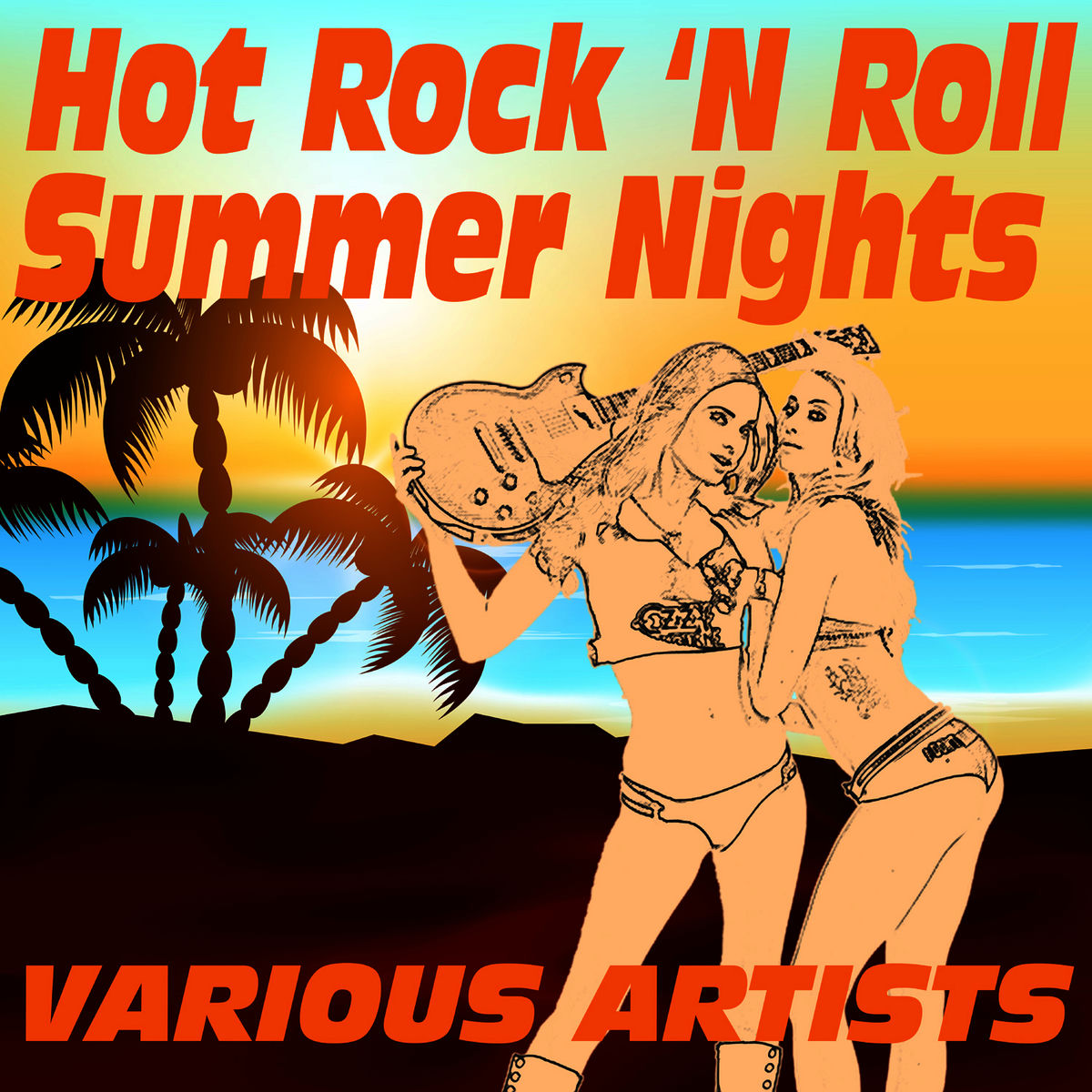Album cover of Hot Rock 'N Roll Summer Nights 2015 - (Sixties Revival)