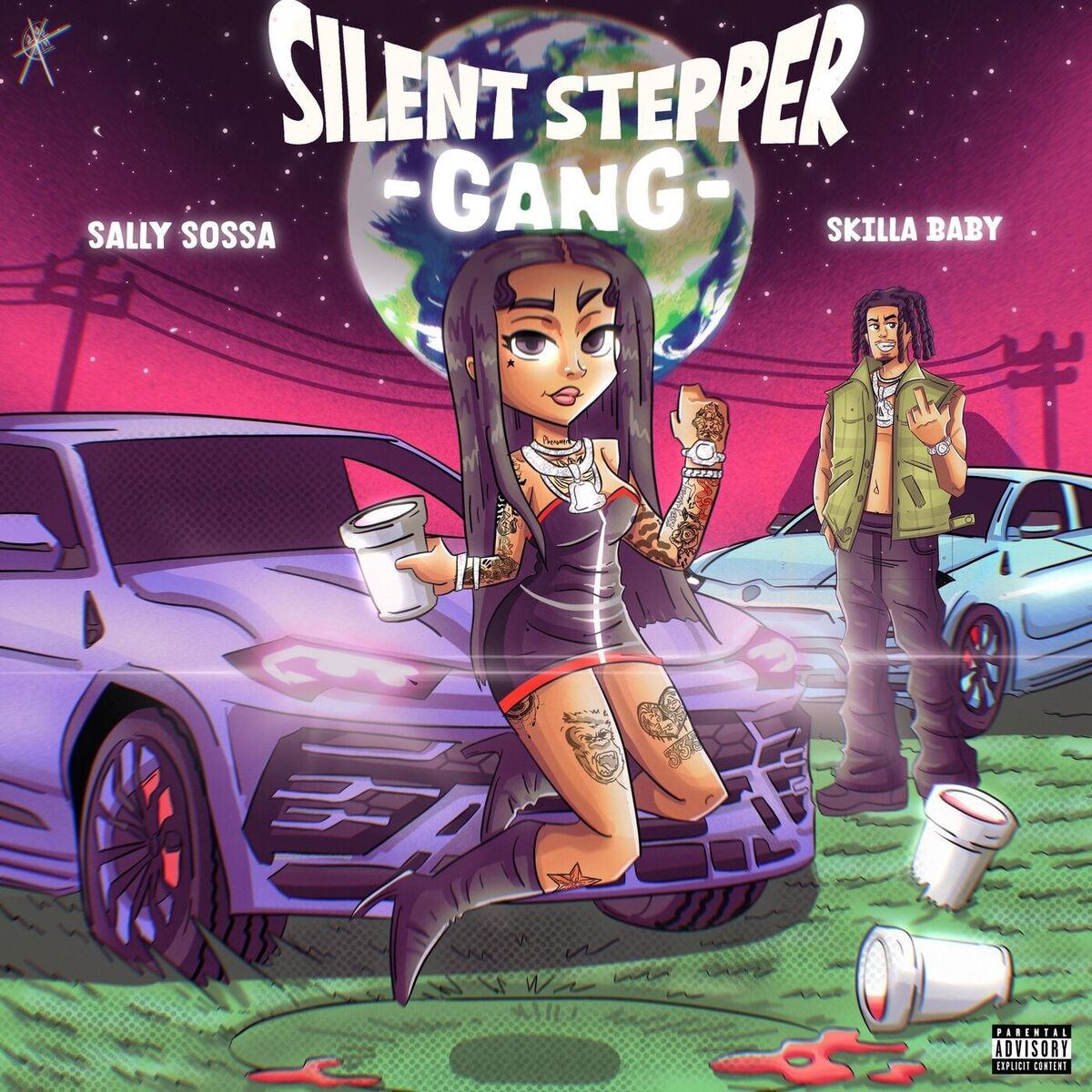 Album cover of Silent Stepper Gang