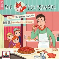 Cover of Folge 28: Fall 55: Die beerige Erdtorte/Fall 56: Der entmützte Detektiv
