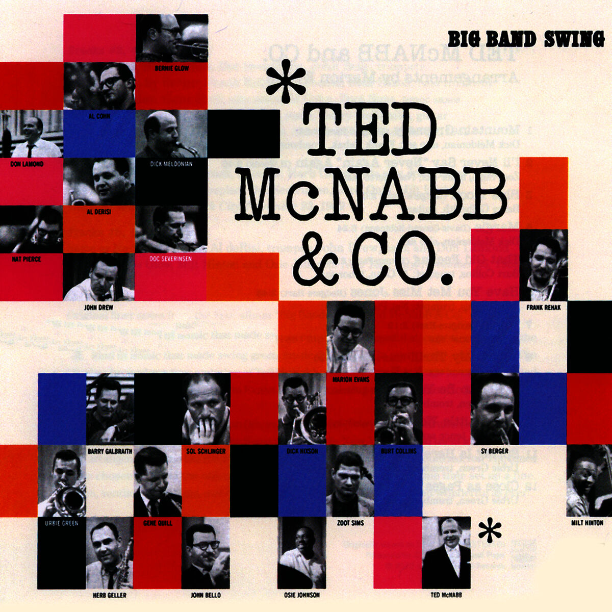 Album cover of Ted Mcnabb & Co. Big Band Swing
