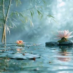 Cover of Tibetan Pure Oasis: Tibetan Spa Therapy Music and Nature Sounds for Total Relaxation, Mindful Moments and Healing