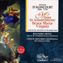Cover of D'Agincourt : Missa in assumptione beata Mariae virginis