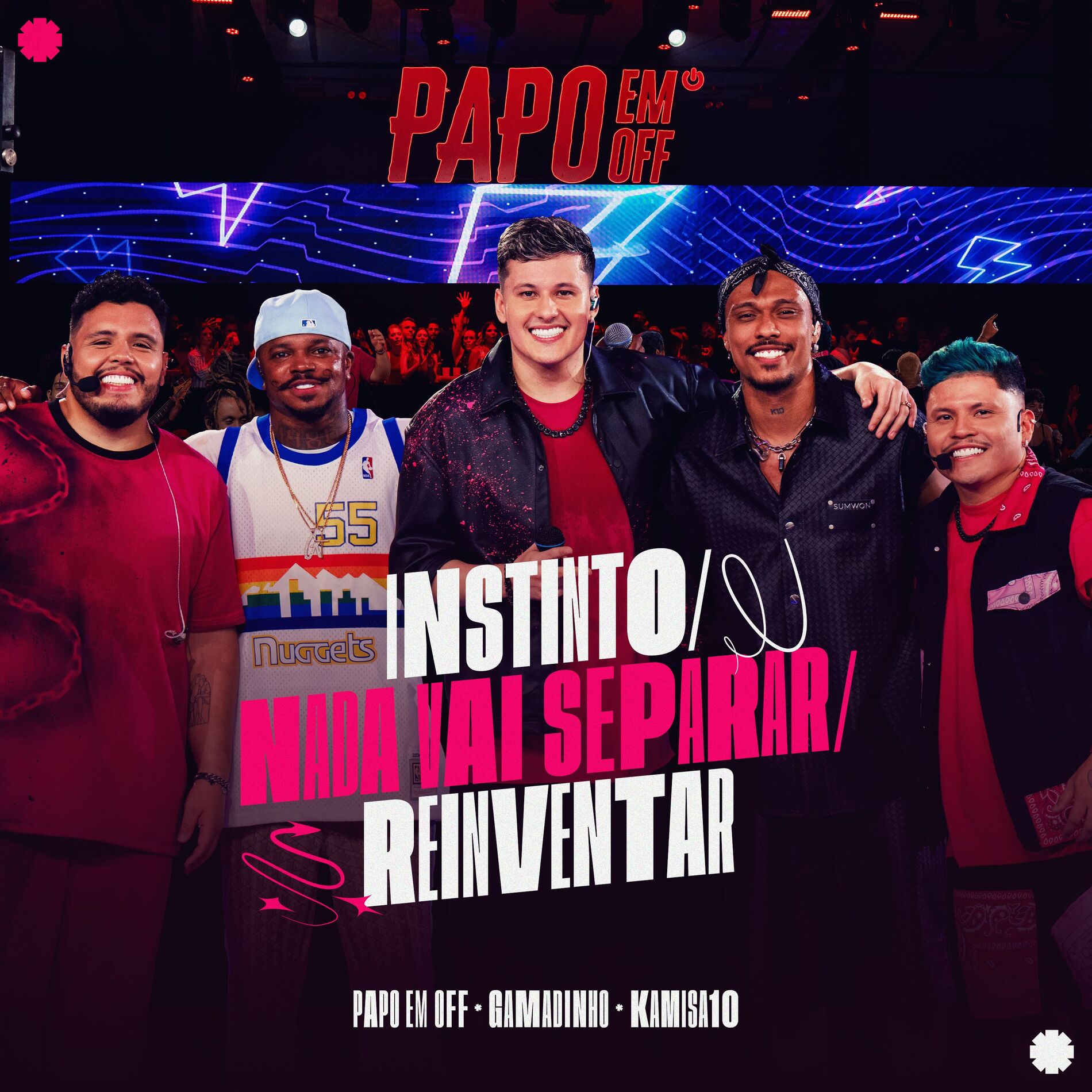 Album cover of Instinto / Nada Vai Separar / Reinventar (Ao Vivo)