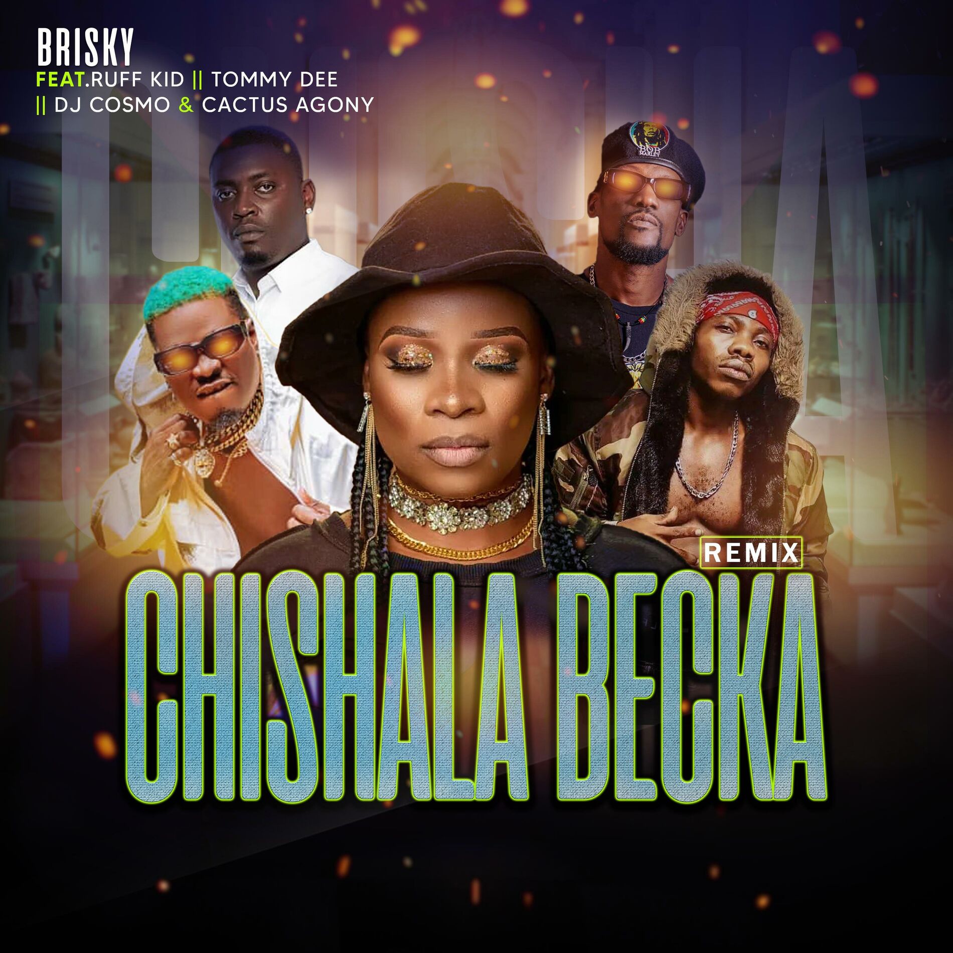 Album cover of Chishala Becka (feat. Ruff Kid, DJ Cosmo, Cactus Agony & Tommy Dee) [Remix]