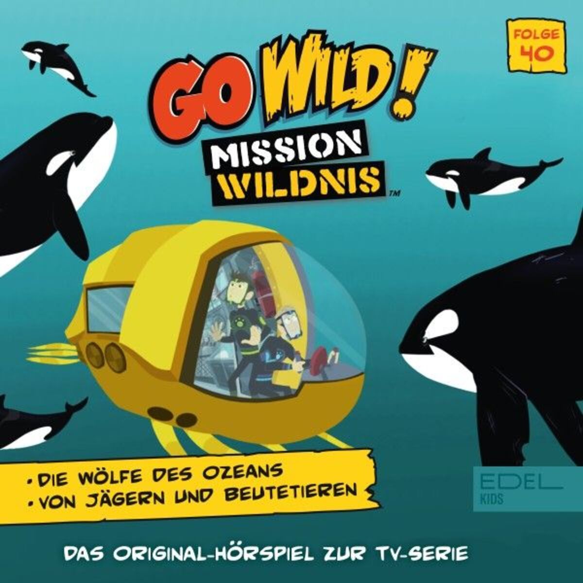 Album cover of Folge 40: Die Wölfe des Ozeans (Das Original Hörspiel zur TV-Serie)