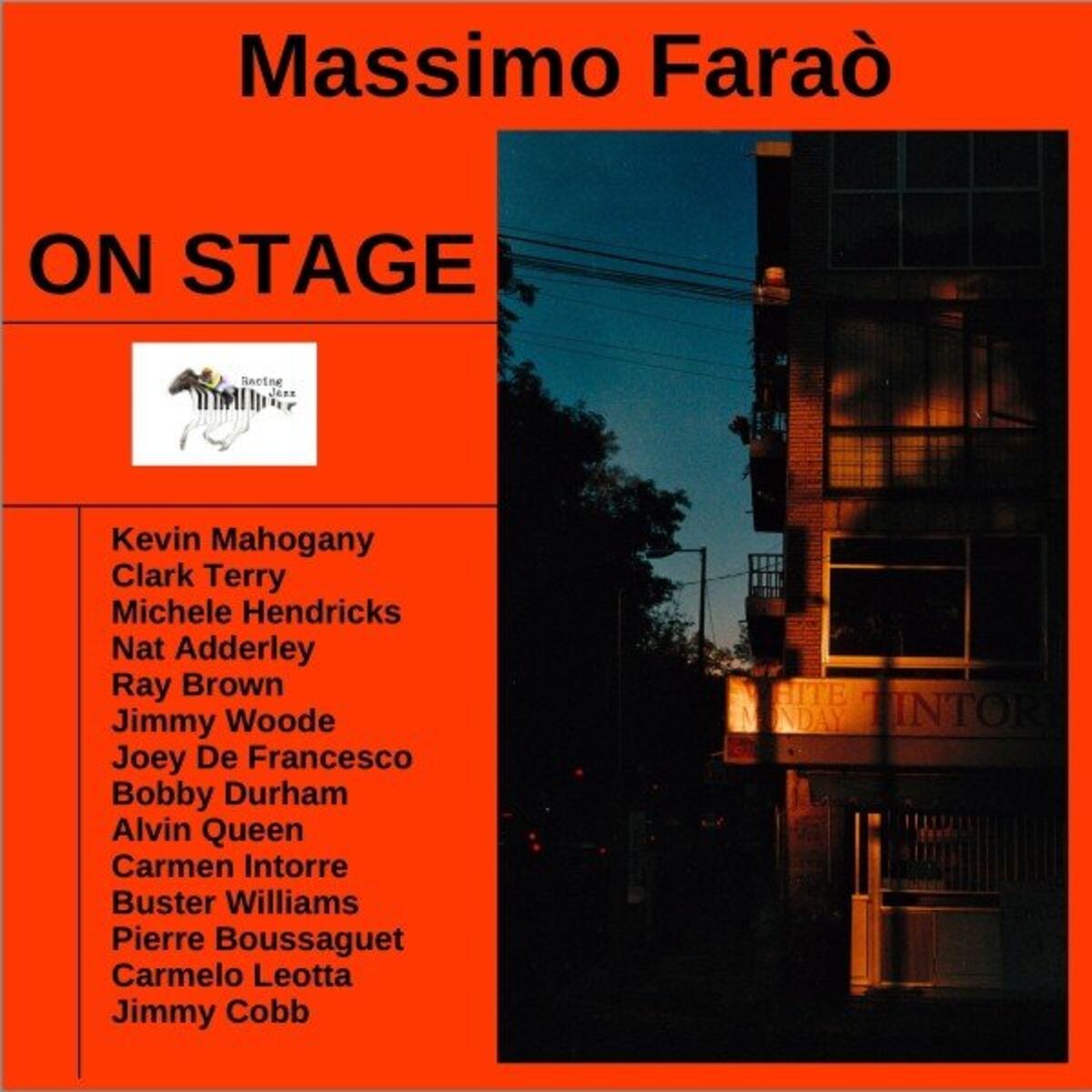 Album cover of On Stage with Clark Terry, Ray Brown, Bobby Durham, Carmen Intorre, Jimmy Cobb, Michele Hendricks, Kevin Mahogany, Joey Defrancesc