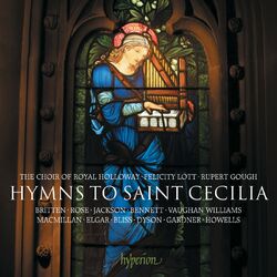 Cover of Hymns to Saint Cecilia: Music for the Patron Saint of Music