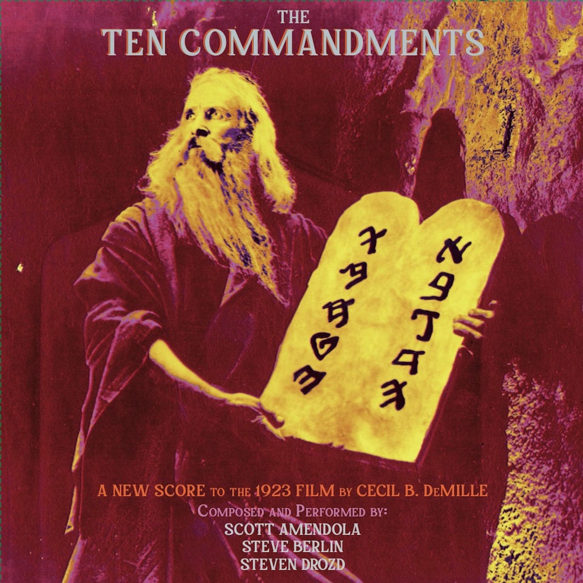 Album cover of The Ten Commandments