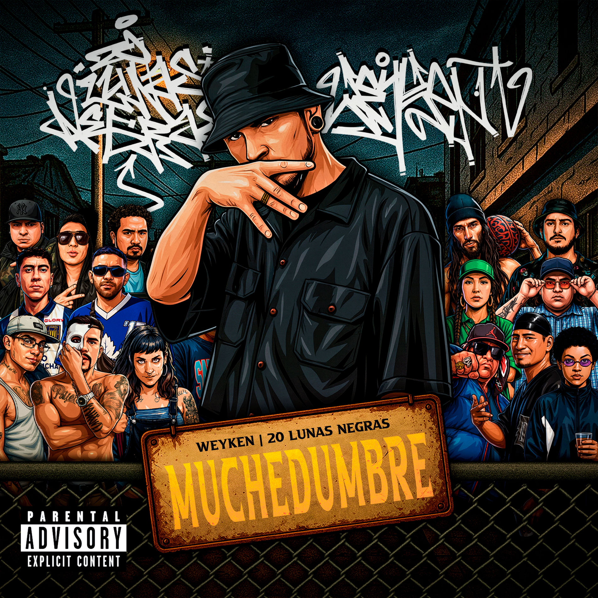Album cover of Muchedumbre