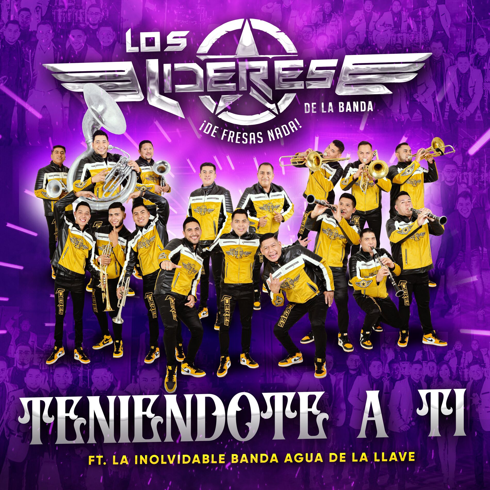 Album cover of Teniendote a ti