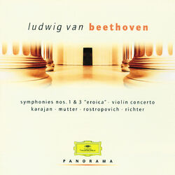 Cover of Beethoven: Symphonies & Violin Concerto