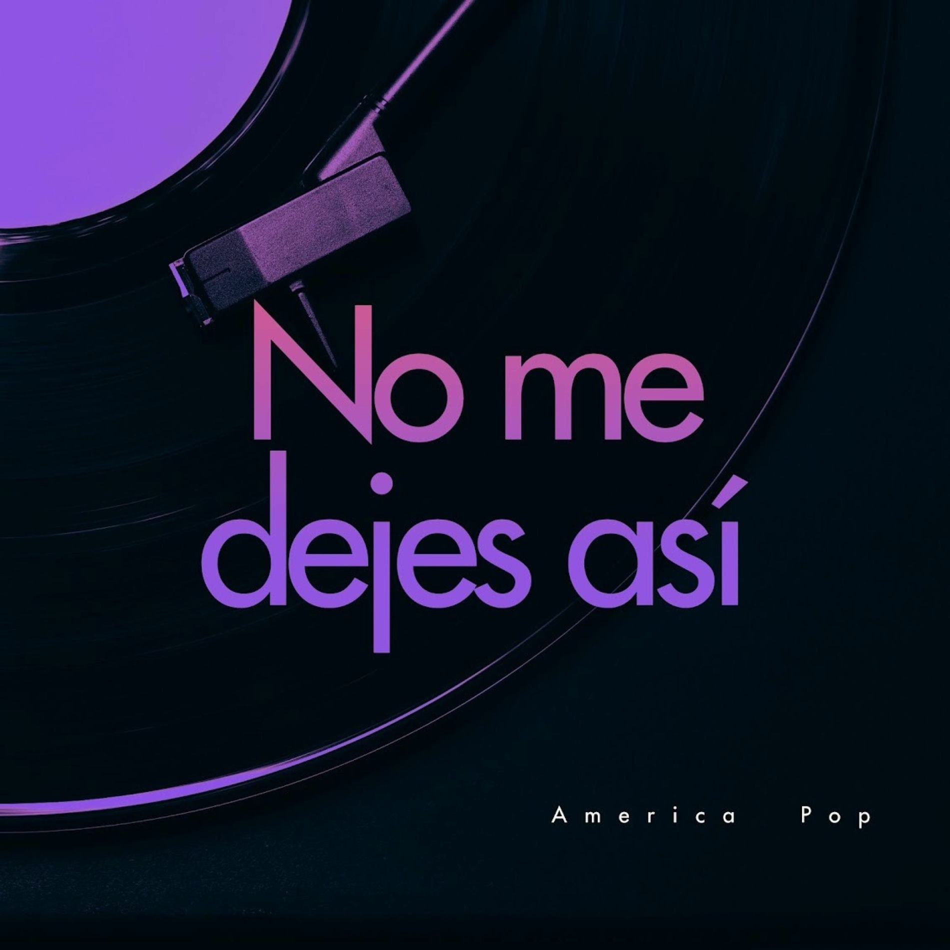 Album cover of No me dejes así