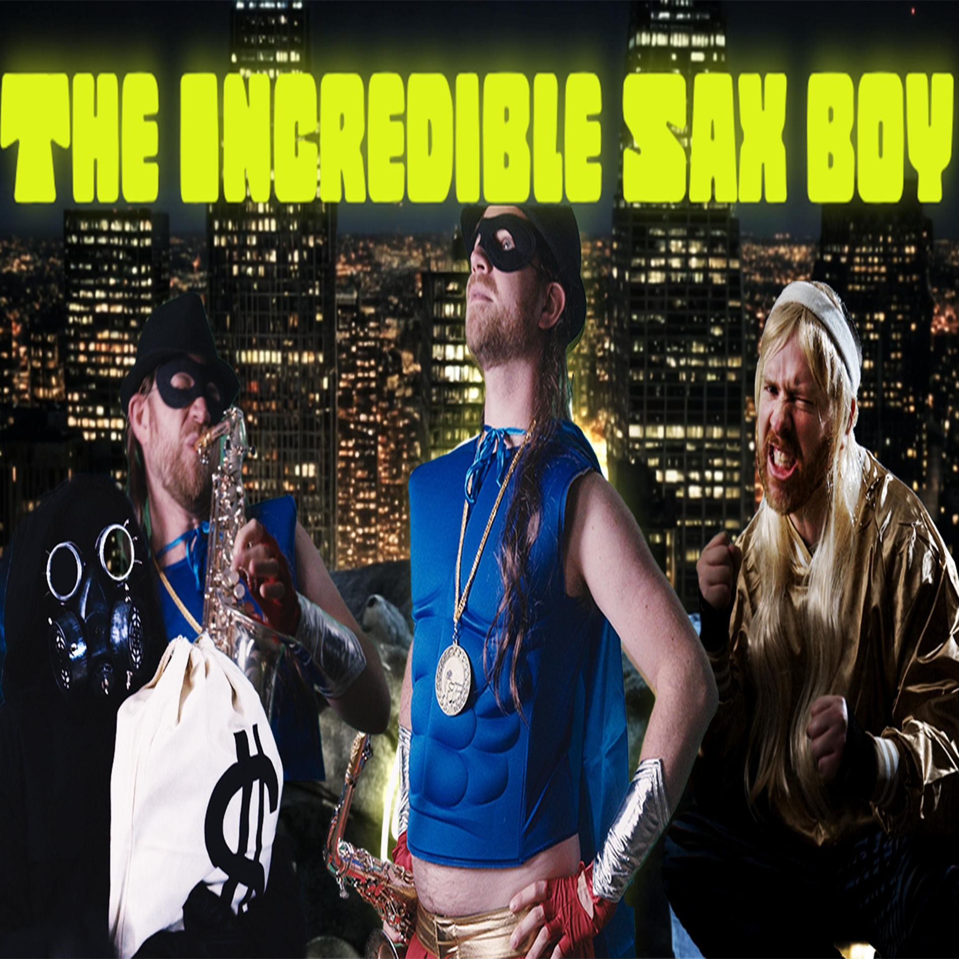 Album cover of The Incredible Sax Boy (feat. Nate Hopkins)