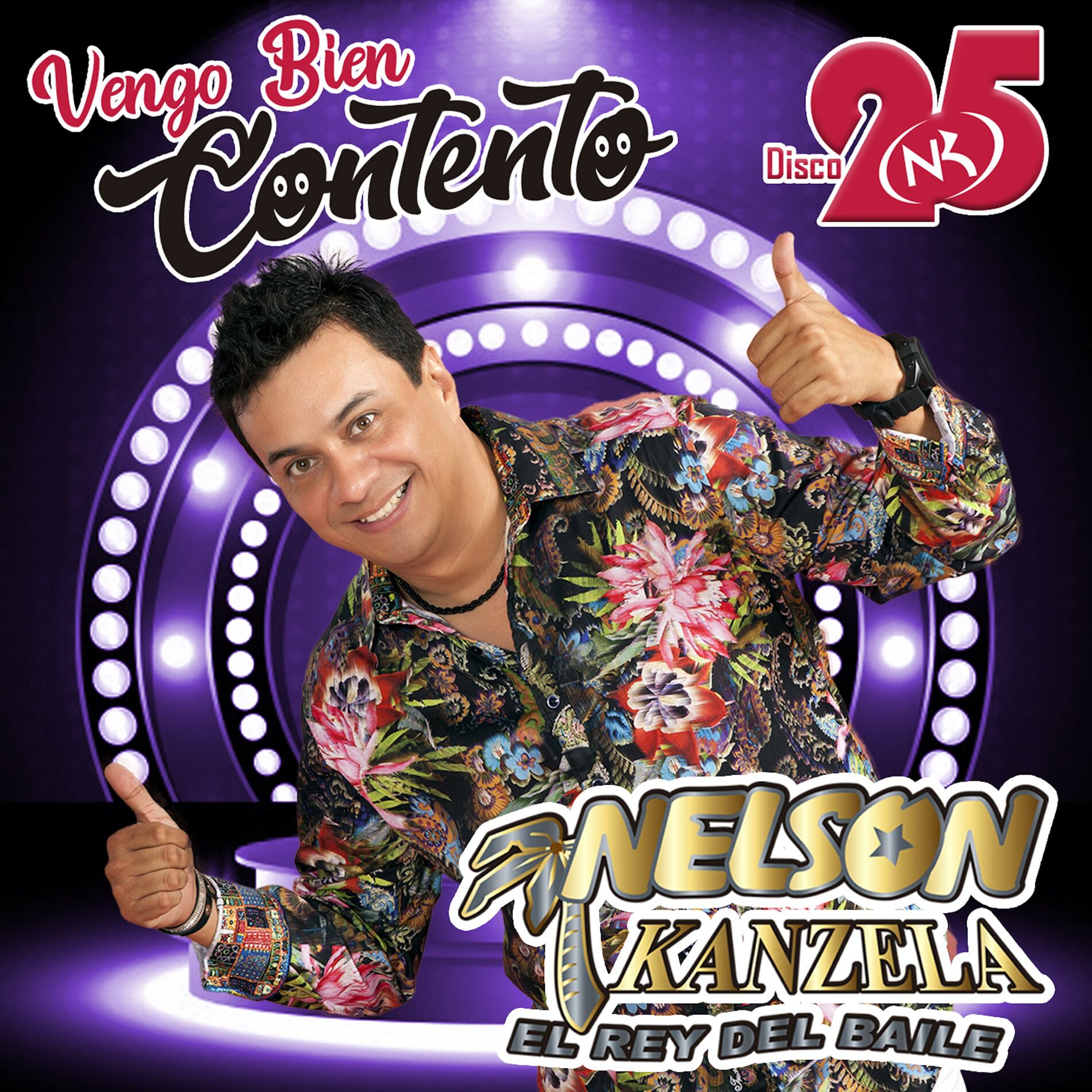 Album cover of Vengo Bien Contento, Disco 25