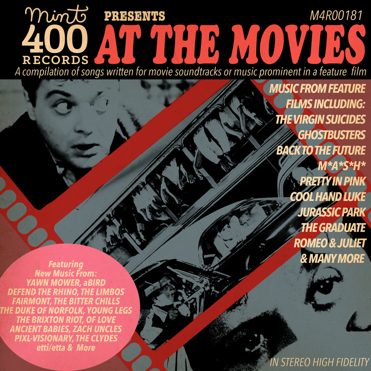 Album cover of Mint 400 Records Presents: at the Movies