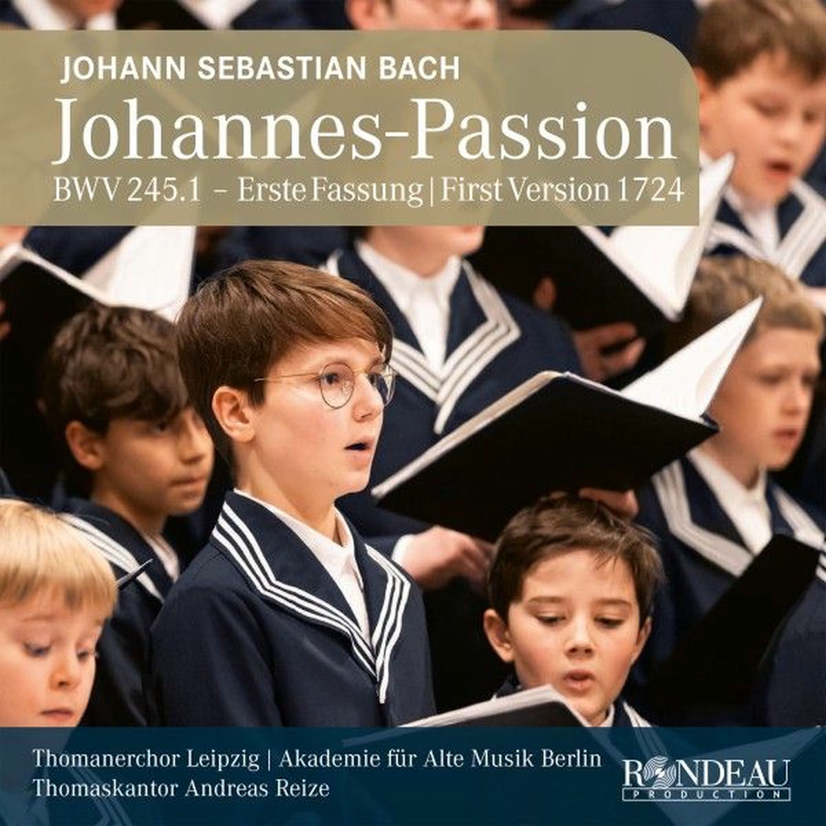 Album cover of Johann Sebastian Bach: Johannes-Passion / St John Passion BWV 245.1 (1724)