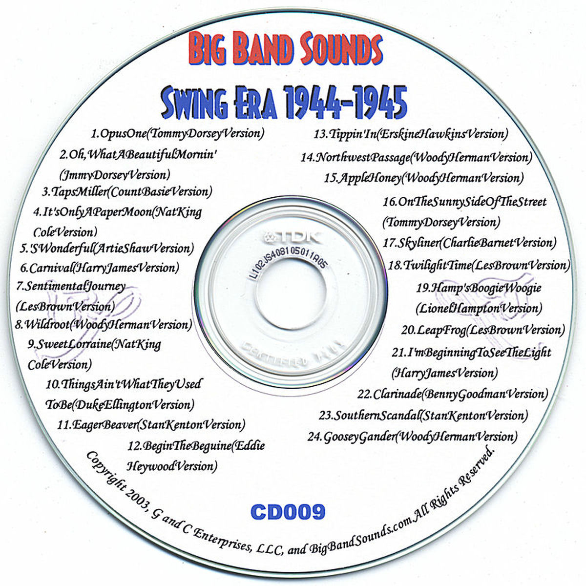 Album cover of Swing Era 1944-1945 Cd009