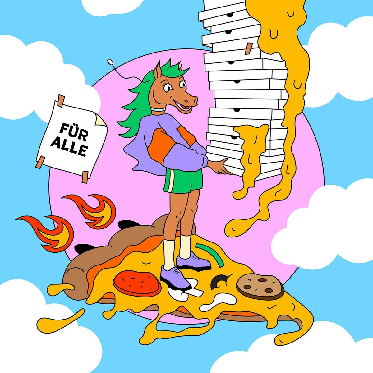 Album cover of Pizza mit Alles