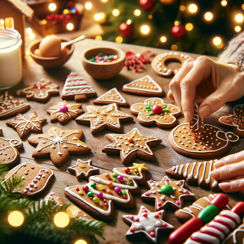 Picture of Christmas Cookie Decoration: Cozy Instrumental Carols Background Music