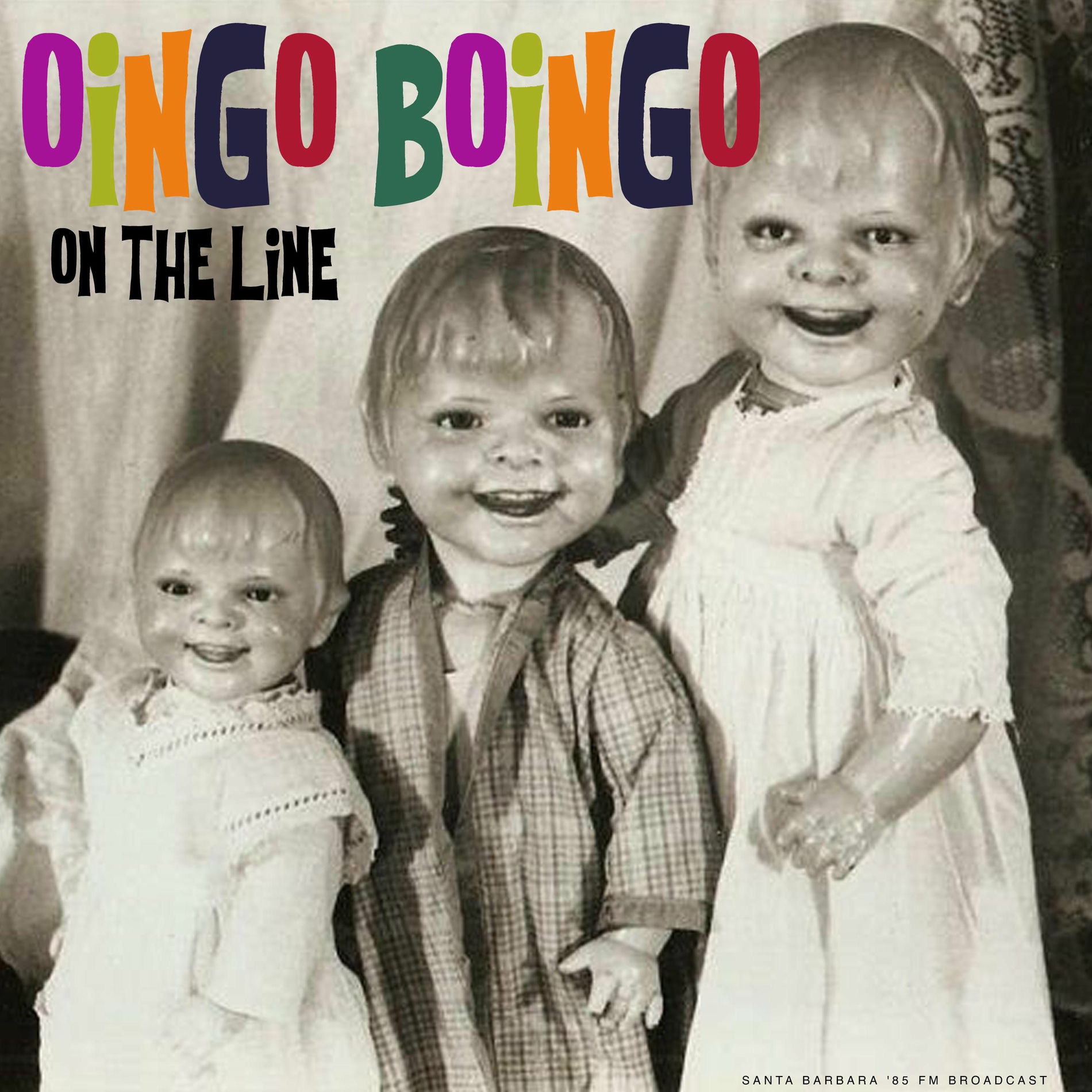 Album cover of On The Line (Live 1985)