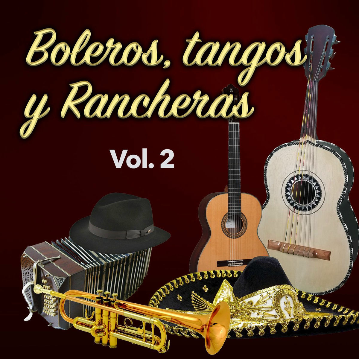 Album cover of Boleros Tangos y Rancheras (Vol. 2)