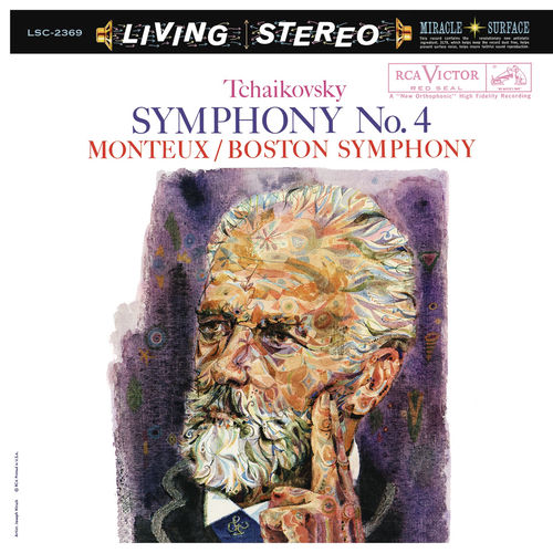 Tchaikovsky: Symphony No. 4 in F Minor, Op. 36 음반 표지