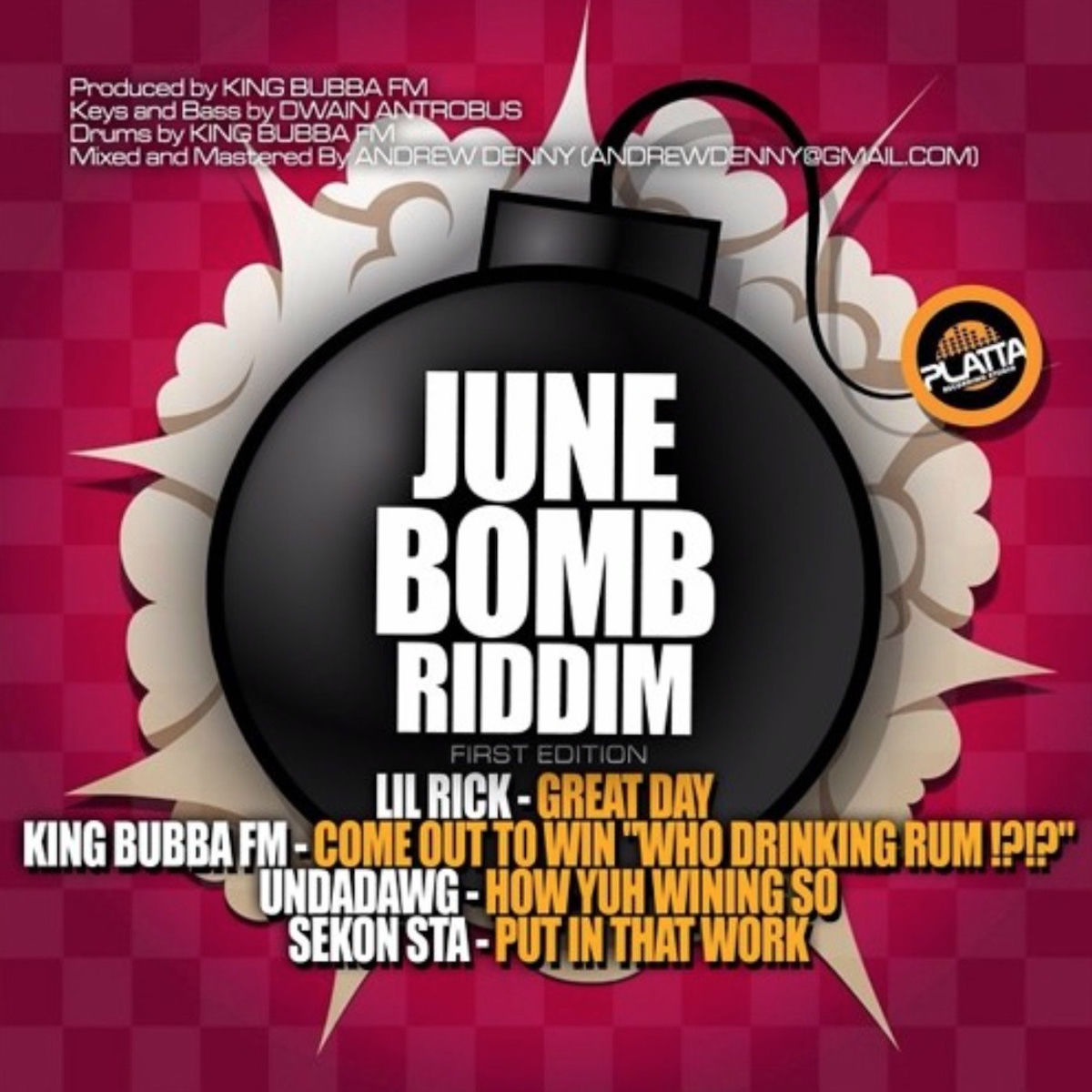 Album cover of June Bomb Riddim First Edition