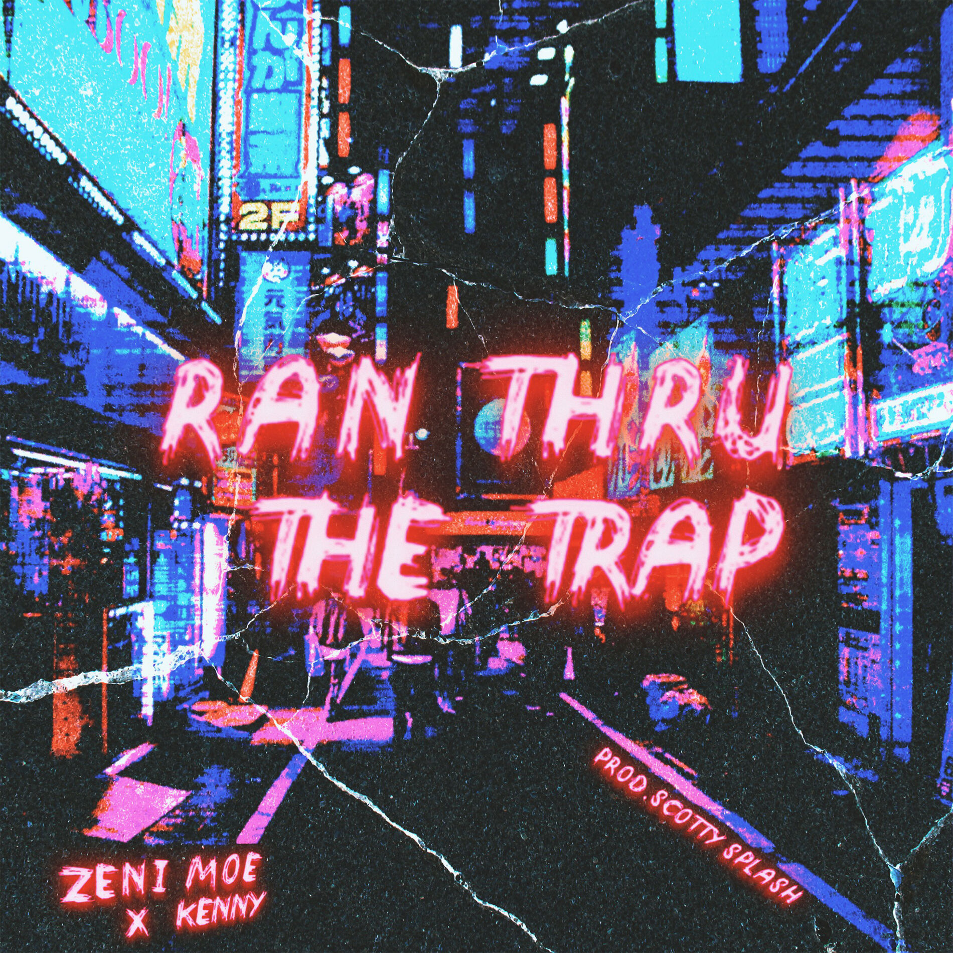 Album cover of Ran Thru The Trap (feat. Zeni Moe & Kenny)