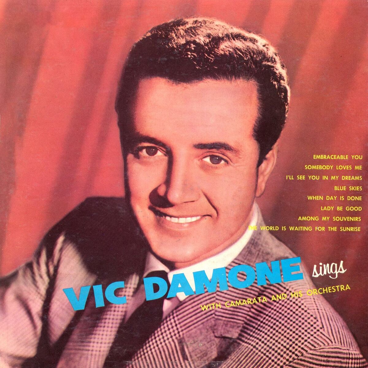 Album cover of Vic Damone Sings with Camarata and His Orchestra