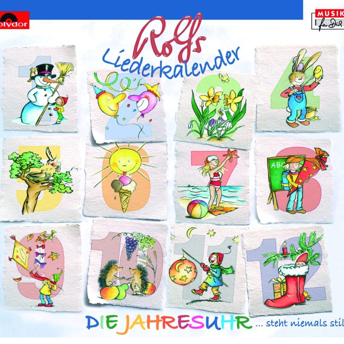 Album cover of Rolfs Liederkalender / Die Jahresuhr