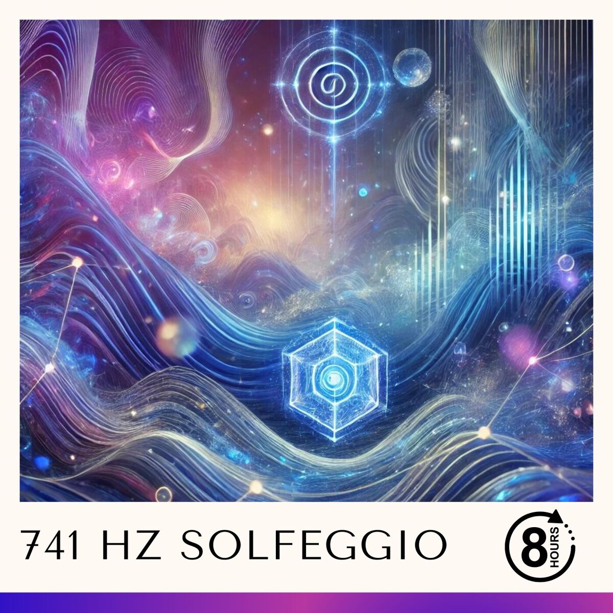 Album cover of 8 Hours of 741 Hz Frequency Music