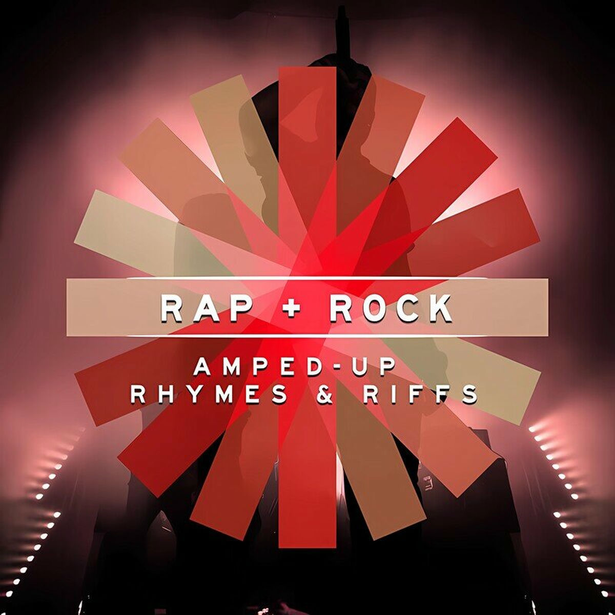 Album cover of Rap + Rock - Amped-Up Rhymes & Riffs