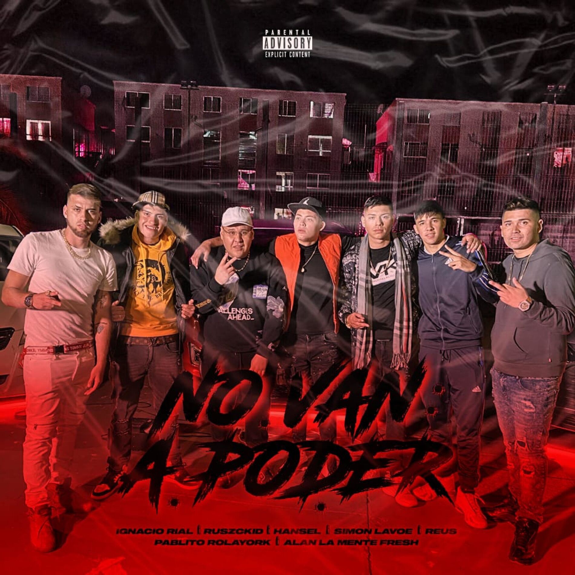 Album cover of No Van A Poder (feat. Pablito Rolayork, Alan Mente Fresh, Rusckid, Simon Lavoe, Hansel & Ignacio Rial) [Remix]